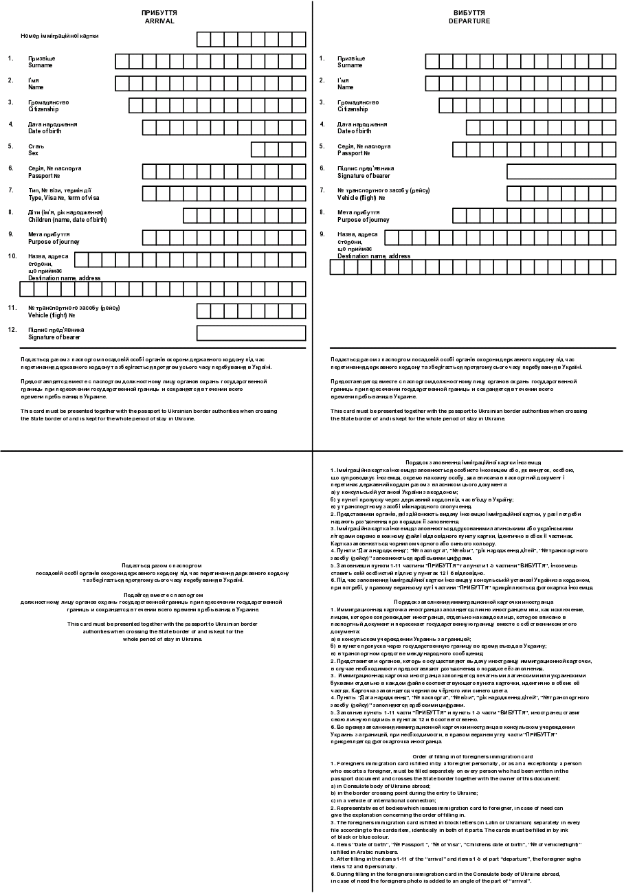 миграционная карта киргизия